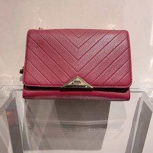 KARL LAGARFELD Brand new burgundy shoulder bag.